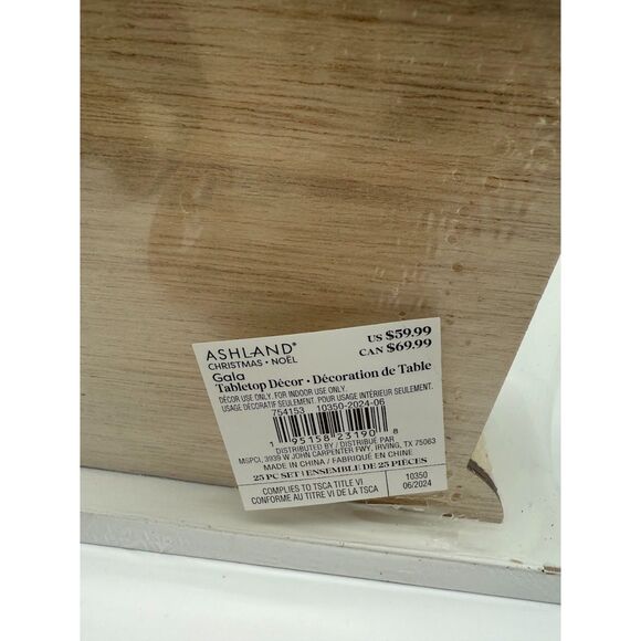 Ashland Christmas noel  Gala tabletop décor - Picture 4 of 6